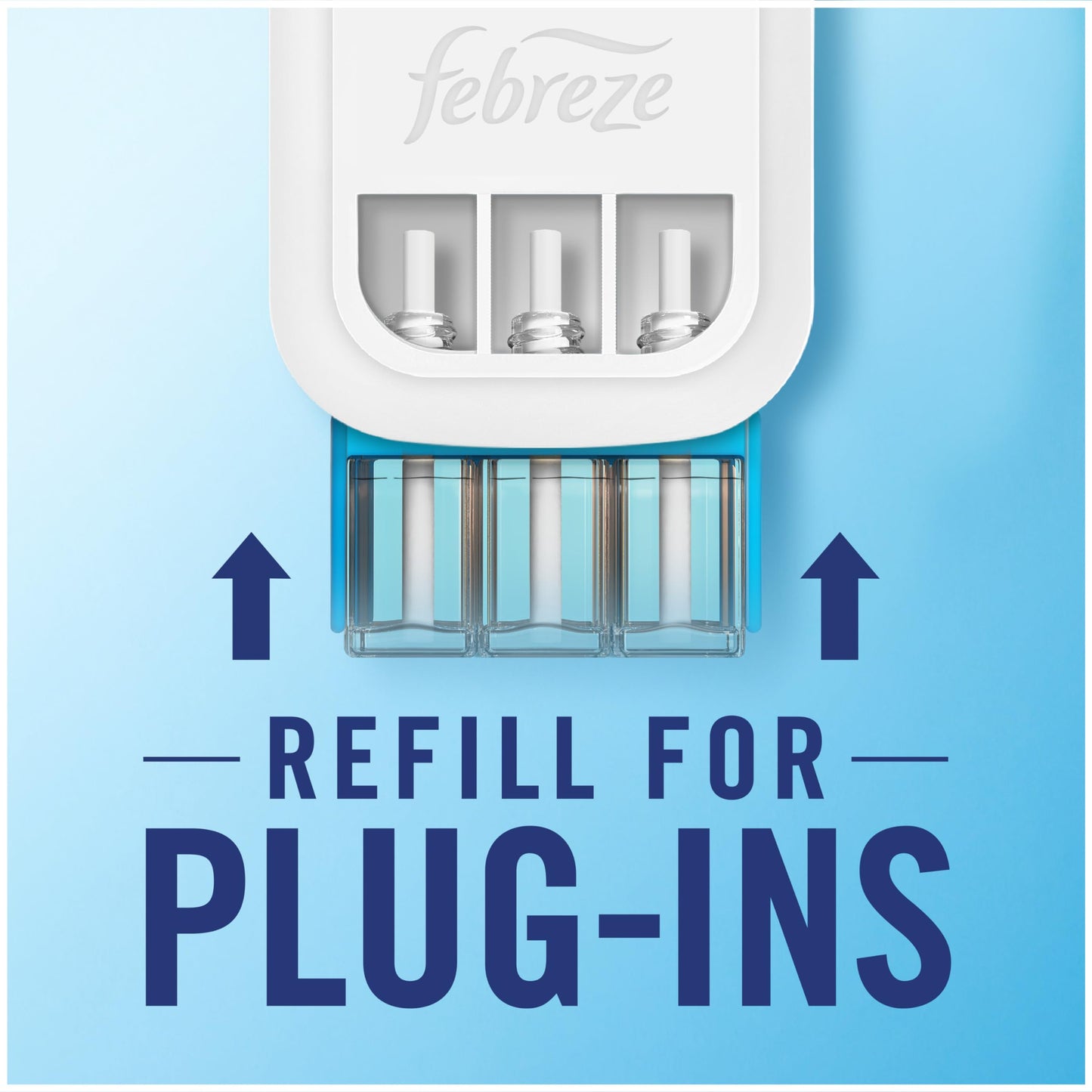Febreze 3Volution Air Freshener Plug-In Refills, 4 Refills (20ML x 4), Cotton Fresh, 3 Alternating Scents to Fight Odours