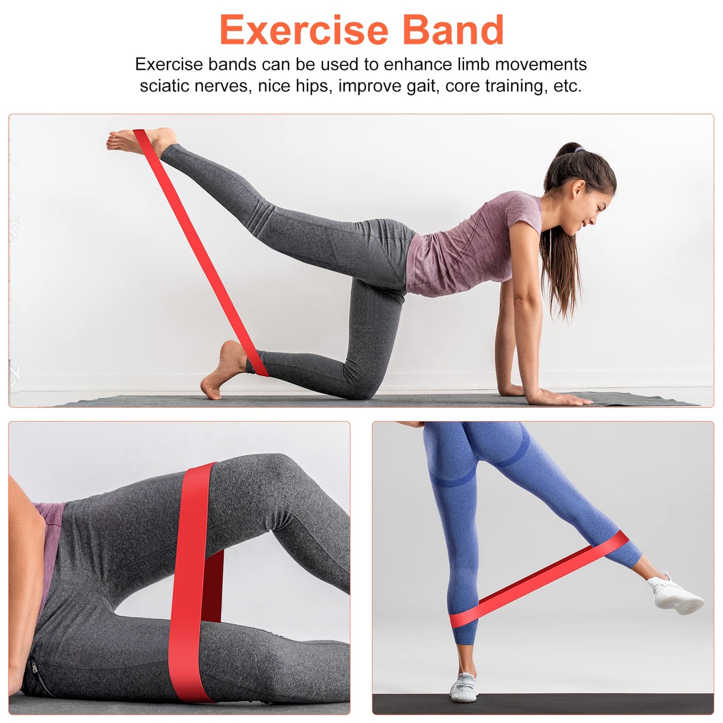 5 in 1 Foam Roller Set: Trigger Point Roller, Yoga Stick, Massage Ball, Fitness Stretching Strap, Carrying Bag, Towel for Deep Muscle Massage, Pilates and Yoga