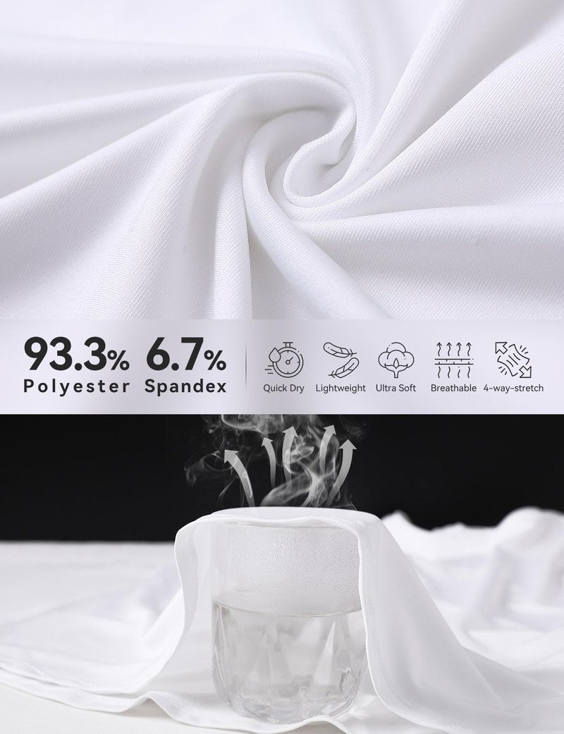 baleaf Women's Workout Tank Top Racerback Tops Sleeveless Running Shirts Loose Fit Yoga Athletic Gym Sports White 2XL