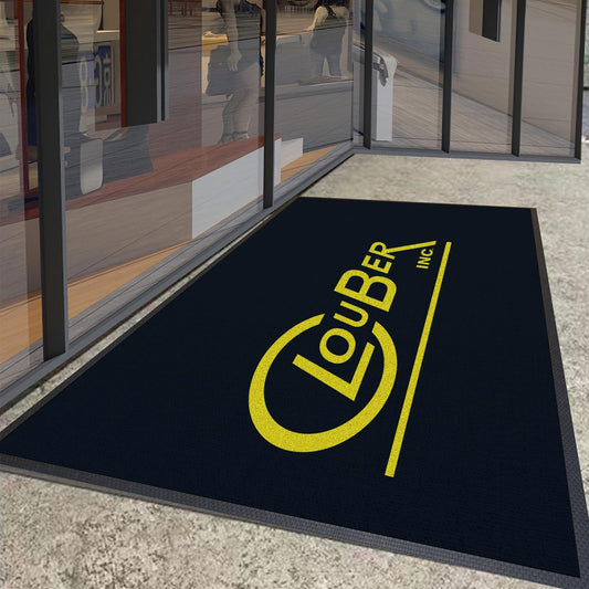 Customizable Commercial Carpet Custom Rug Doormat Personalized Any Size Color Logo Shape Pattern Non Slip Rugs for Indoor Outdoor Office Flooring Solutions for High-Traffic Areas
