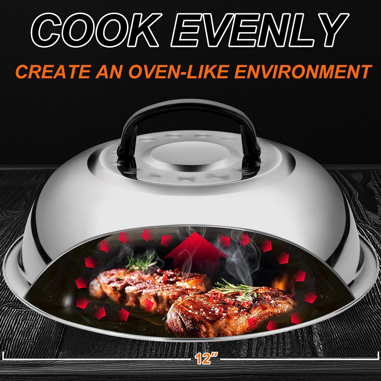 Grilliance 27pcs Griddle Accessories Kit for Blackstone, Professional Hibachi Flat Top Grill Tools, Enlarged Spatula Gift Set with Basting Cover，Burger Press Patty Maker for Outdoor BBQ Teppanyaki