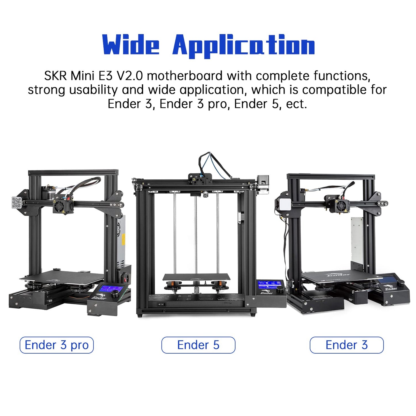 BIGTREETECH SKR Mini E3 V2.0 Control Board 3D Printer Upgrade 32Bit Silent Motherboard Integrated with TMC2209