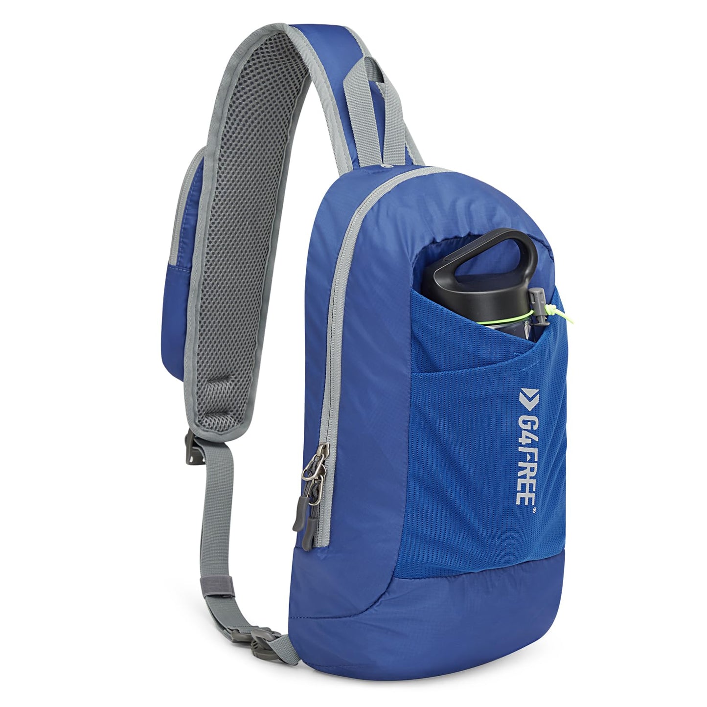 G4Free Sling Bag RFID Blocking Crossbody Backpack with Front Pocket Hiking Daypack Chest Bag for Women Men