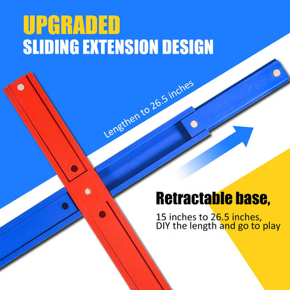 FunforFun! Outdoor Games for Kids 3-12 Upgraded Large Wooden Ring Toss Game with 30 Rings Party Yard Game for Family Outside Toys for 10 11 12 13 14 Years Old Boys Gifts