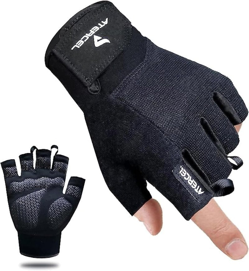 Workout Gloves for Men & Women - Breathable Exercise Gloves for Weight Lifting, Cycling & Gym Training | Snug Fit