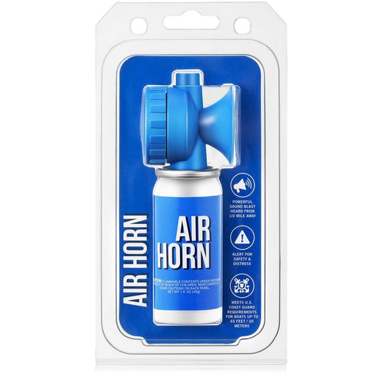 Saillong 1 Pack 1.4oz Marine Boat Air Horn, Loud Air Horns for Safety, Mini Small Blow Fog Bear Horn, Meet Coast Guard, Emergency Use for Marine Boating Sporting Events Outdoor Alarm