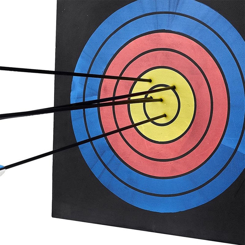 TOPARCHERY Lightweight 50x50x5cm High Density Foam Target Layered Hunting Shooting Practice (New Vision-1 Layer)
