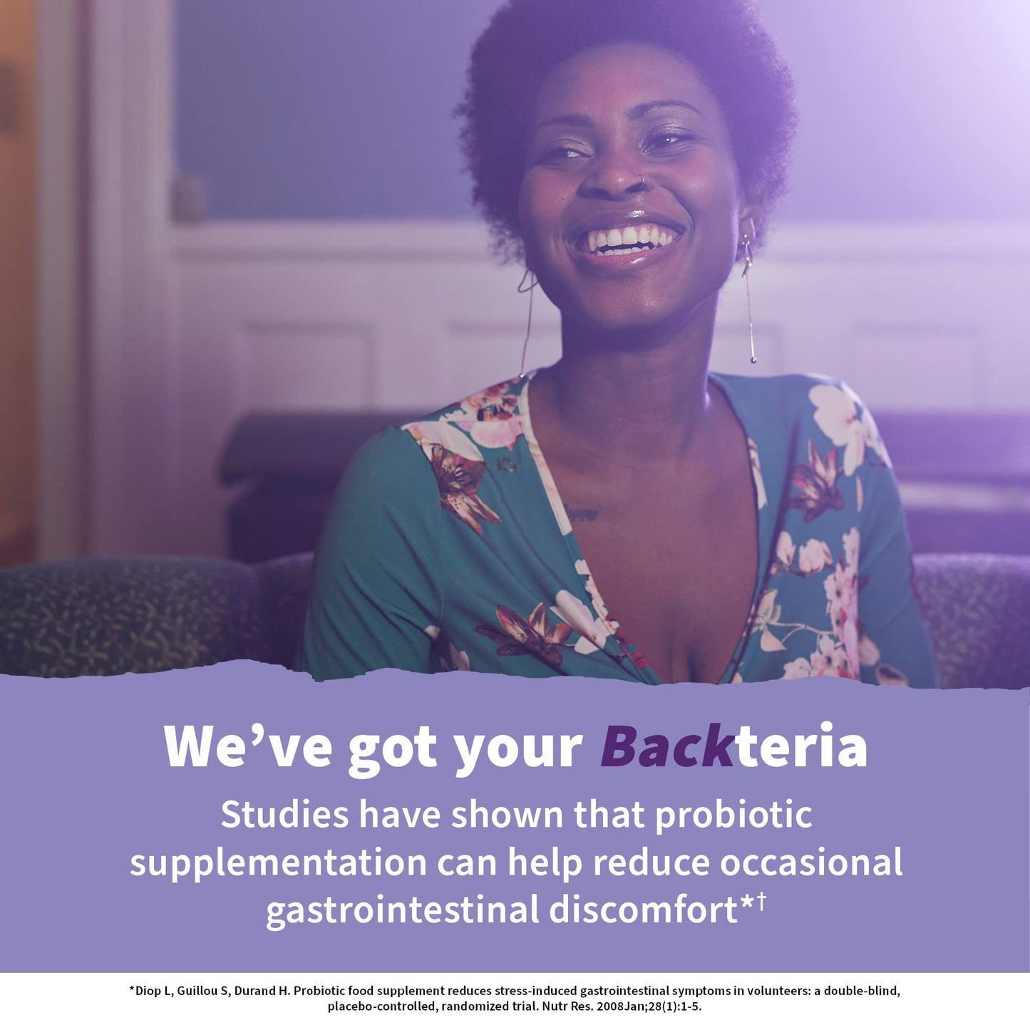 Garden of Life Probiotics Mood+ Dr Formulated Acidophilus Probiotic Supplement - Promotes Emotional Well-Being, Relaxation and Digestive Balance - Ashwagandha for Stress Management, 60 Veggie Caps