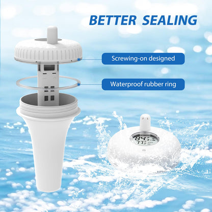 INKBIRD IBS-P01R 2nd Generation Wireless Floating Pool Thermometer Easy to Read for Hot Tub, Compatible with Gateway IBS-M1 and IBS-M2