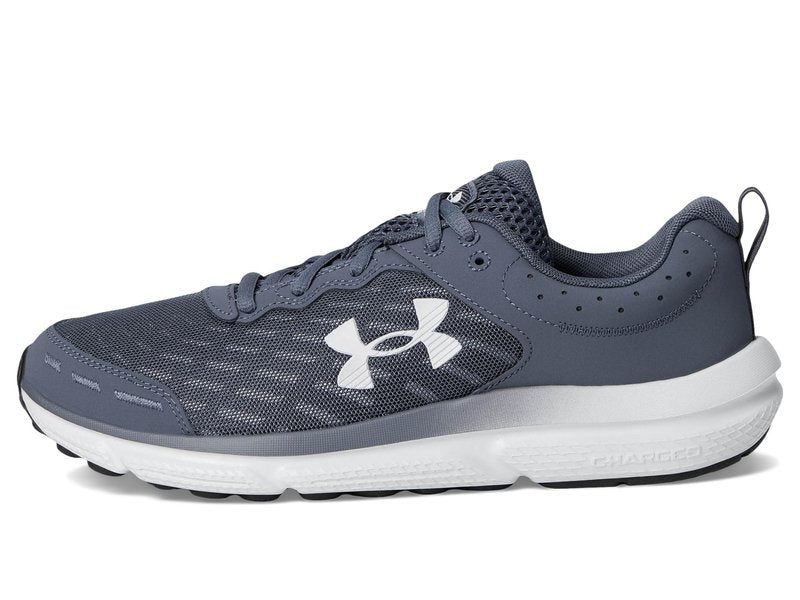 Under Armour Men's Charged Assert 10 Shoes, Downpour Gray/Downpour Gray/Halo Gray, 10