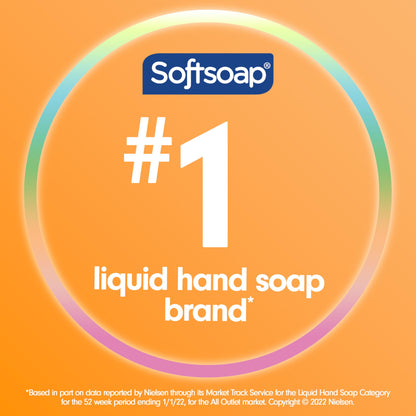 Softsoap 44571 Antibacterial Hand Soap, Crisp Clean, 11 1/4 oz Pump Bottle, 6/Carton