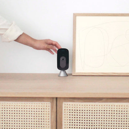 ecobee SmartCamera Smart Security Bundle with ecobee Smart Camera Indoor WiFi Security Camera and 2 Pack SmartSensor for Doors & Windows - Wifi Contact Sensor for Home Security, Energy Savings - Compatible with Smart Thermostats