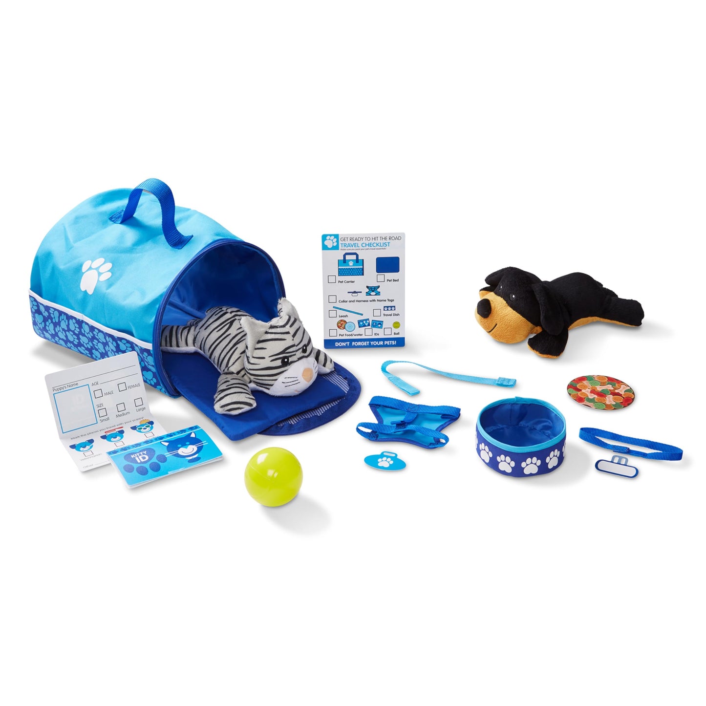 Melissa & Doug Tote & Tour Pet Travel Play Set | Pretend Play | Play Set | 3+ | Gift Boy Or Girl