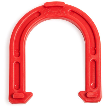 Champion Sports Indoor/Outdoor Horseshoe Set Red