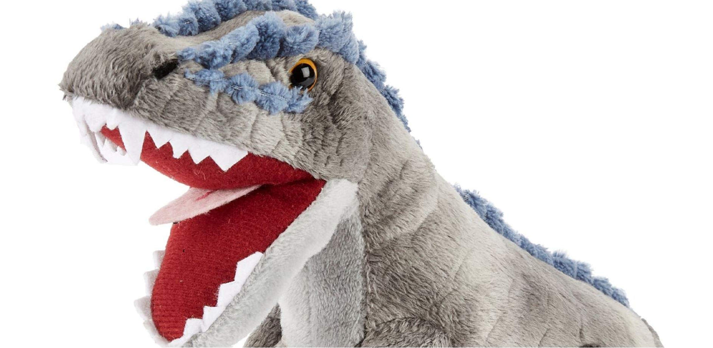 Zappi Co Plush Children's Stuffed Soft Cuddly Plush Toy-Part of Safari Animals Collection, Perfect for Kids (31cm Depth)(T-Rex Dinosaur)