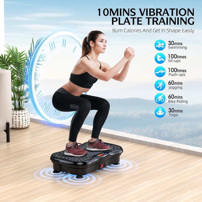 Vibration Massage Pillow - Ergonomic Design for Neck and Back Relief | Soft Fabric, Portable