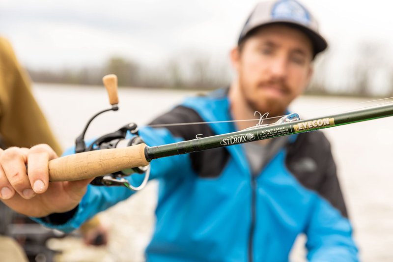 St. Croix Rods Eyecon Spinning Rod, 7'6"(EYS76MLXF)