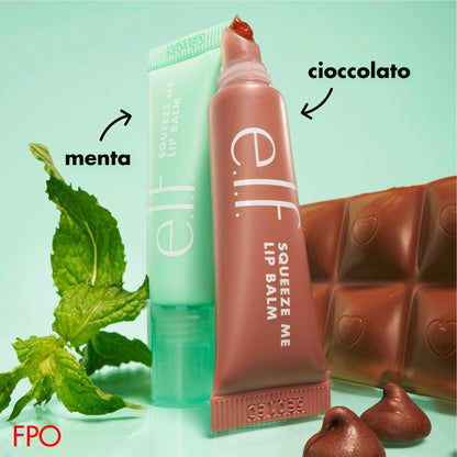 e.l.f. Squeeze Me More Lip Balm Duo, Moisturizing Balm For A Sheer Tint Of Color, Made With Hyaluronic Acid, Vegan & Cruelty-Free, Cherry & Bubblegum