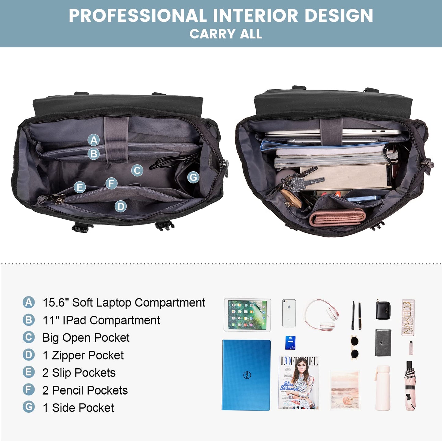 LOVEVOOK Backpack Womens Mens 15.6 inch Laptop Rucksack Bag for Ladies Waterproof High School Bags for Girls Boys Fashion Anti Theft Backpack with USB Casual Daypacks for Travel University Work