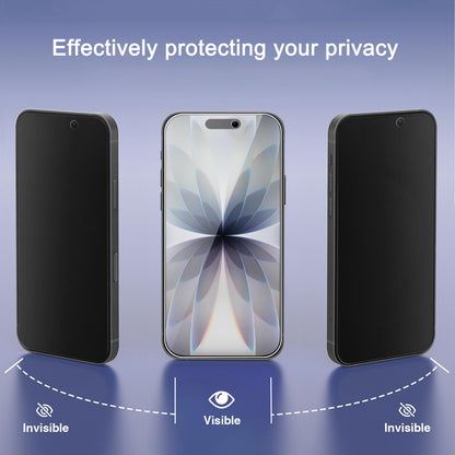 Ailun 2Pack Privacy Screen Protector Compatible for iPhone 14 Pro Max [6.7 inch] + 2 Pack Camera Lens Protector, Anti Spy Private Tempered Glass Film, Case Friendly, [9H Hardness] - HD
