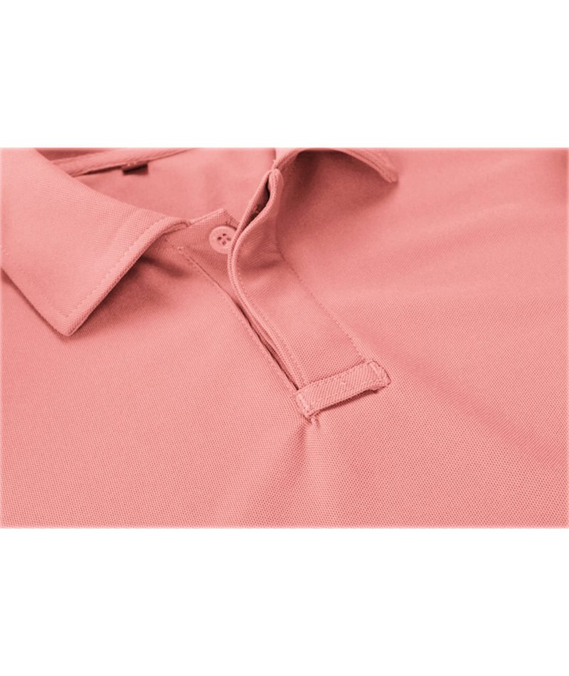 ZITY Mens Polo Shirt Short Sleeve Sports Tactical T-Shirt Athletic Golf Polos Daily Casual Stylish Collared Shirts for Men Coral Red XX-Large