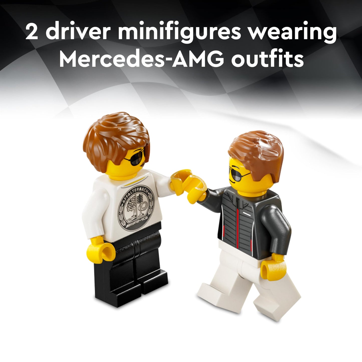 LEGO Speed Champions Mercedes-AMG G 63 & Mercedes-AMG SL 63 Car Toys, Vehicle Playset for Kids, 2 Building Sets with 2 Driver Minifigures, Gift for 10 Plus Year Old Boys and Girls 76924