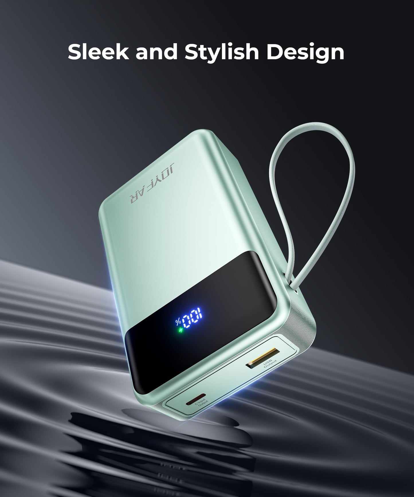 Portable-Charger-Power-Bank Travel Essentials Battery Pack USB C 30000mAh Built in Cable 22.5W Phone Fast Charging Powerbank Compatible with iPhone 16 15 14 13 12 11 iPad Samsung Google Xiaomi
