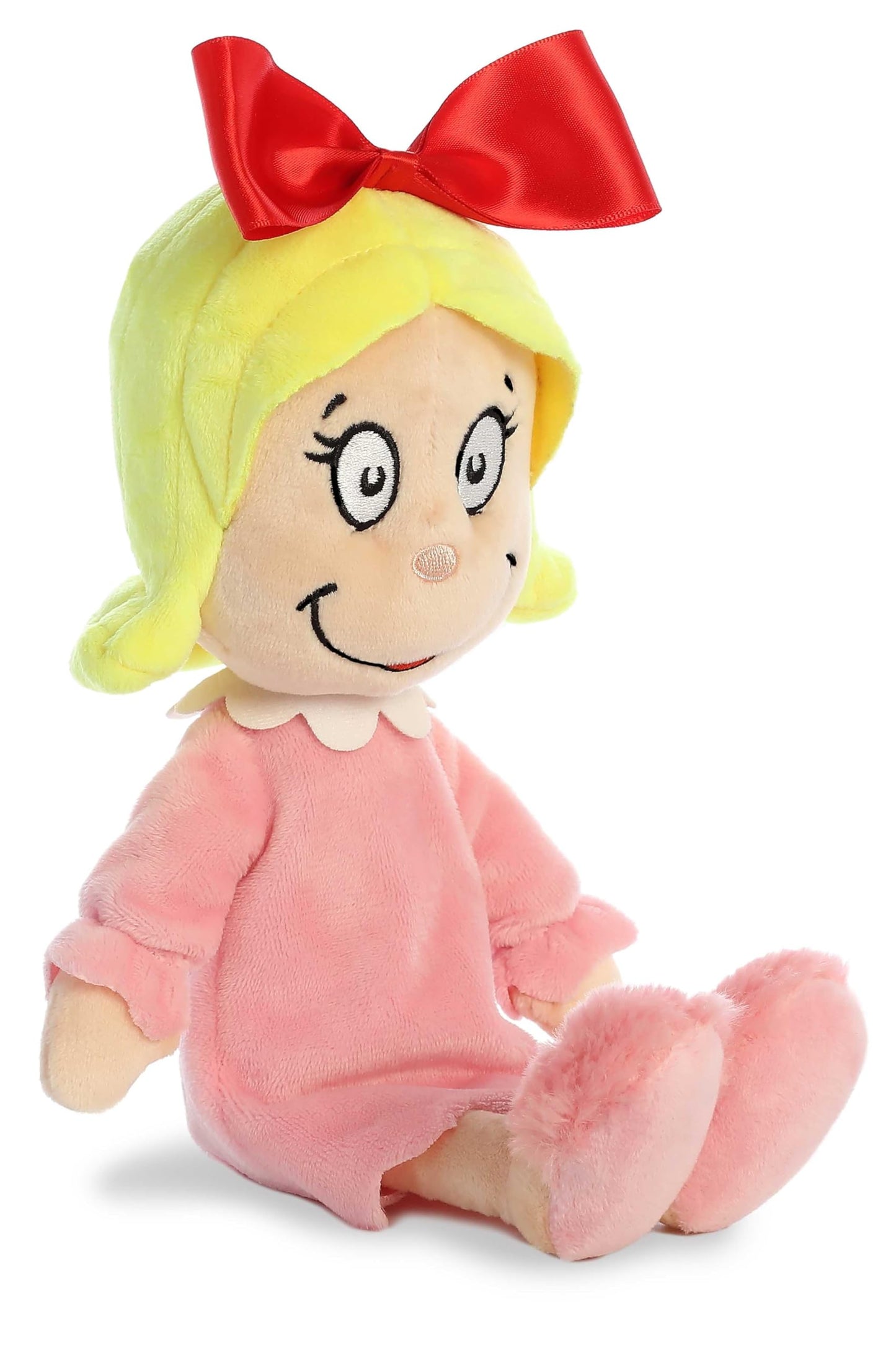 Aurora® Whimsical Dr. Seuss™ Cindy Lou Who Stuffed Animal - Officially Licensed Plush for Imaginative Play - Perfect for Kids and Adults - Multicolor 12 Inches