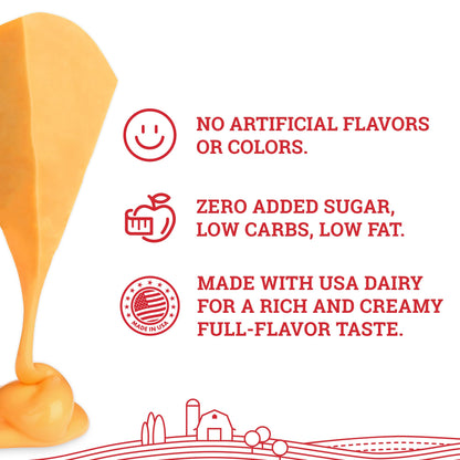 Hoosier Hill Farm Premium Cheddar Cheese Powder (No Artificial Colors), 1LB (Pack of 1)