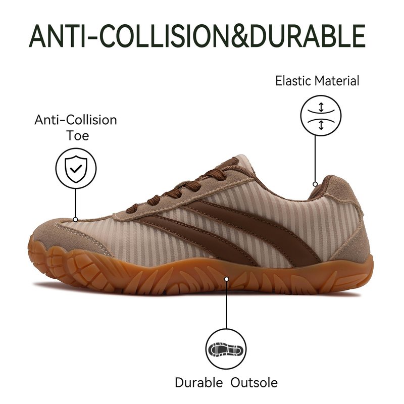 Barefoot Shoes Women Casual Sneakers,Wide Toe Box Shoes Women Zero Drop Barefoot Shoe Men,Minimalist Trail Running Shoe,Non-Slip Lightweight Breathable Comfortable Fashion Walking Hiking Shoes Unisex