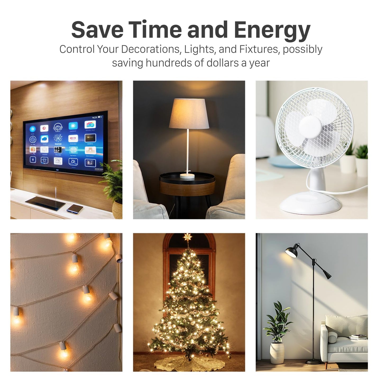 Fospower 7 Day Digital Timers for Electrical Outlets Indoor, Heavy Duty Dual Programmable Outlet Light Timer Switch, Electric Power Wall Timer for Grow Light, Appliance, Lamp, 3 Prong, Grounded