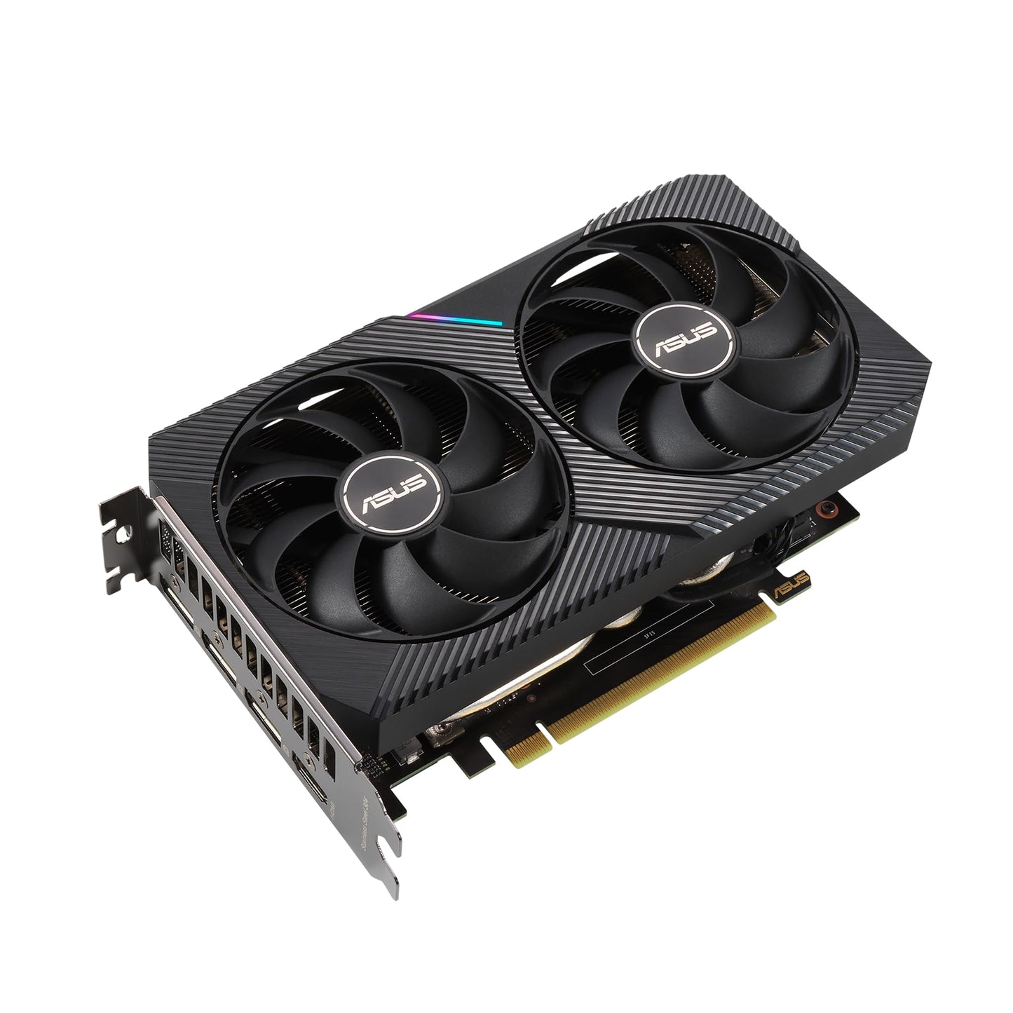 ASUS GeForce RTX 3060 12G DUAL V2 OC Gaming Graphics Card - 1867MHz Boost Clock, GDDR6, PCIe Gen 4, DLSS 2, 1x DP v1.4a, 1 x HDMI 2.1, 1 x DVI-D (Supports 4K)