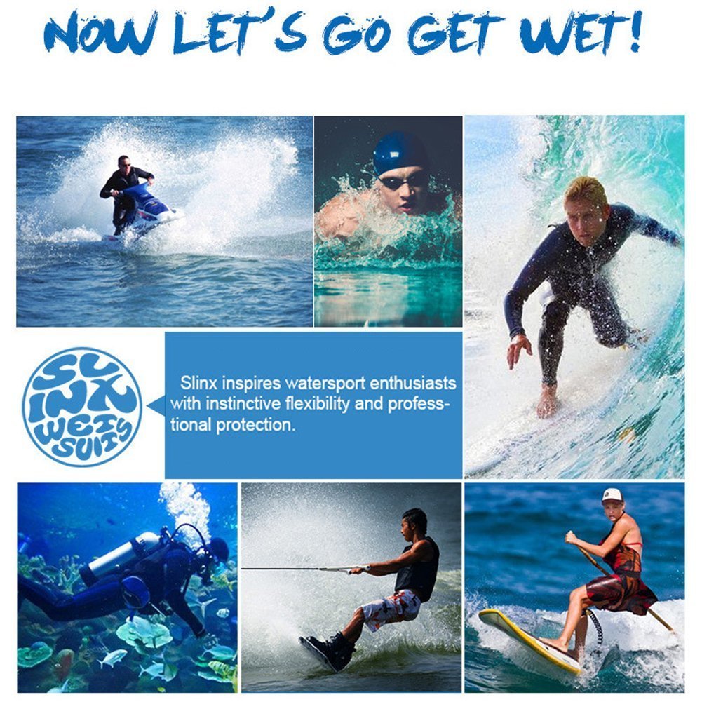 Full Body Scuba Rash Guard Dive Skin UV Swimwear Sport Skins for Men Women, Long Sleeve One Piece Nylon Front Zipper Diving Wetsuit for Surfing Swimming Snorkeling Canoeing