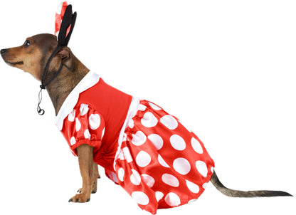 Disney: Minnie Mouse Pet Costume for For Dogs or Cats by Rubies, Medium