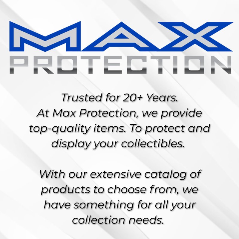 Max Protection 4 Row Trading Card Storage Box - 3200 ct Storage Box for Sports, Gaming, Baseball Cards - Durable White Corrugated Bulk Card Organizer Boxes 200 lb. - Made in USA (1 Box)
