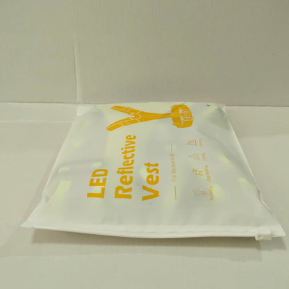 Fokia Kunbio LED Reflective Running Vest Gear,Light Up Vest Runners Night Walking USB Rechargeable,Up to 11hrs Light with Adjustable Waist/Shoulder for Women Men Kids