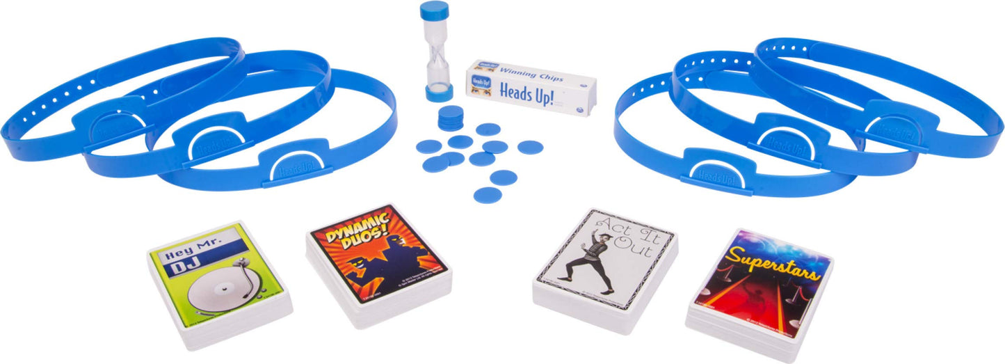 Head’s Up Party Game 4th Edition, Word Guessing Board Game for Kids and Families Ages 8 and up