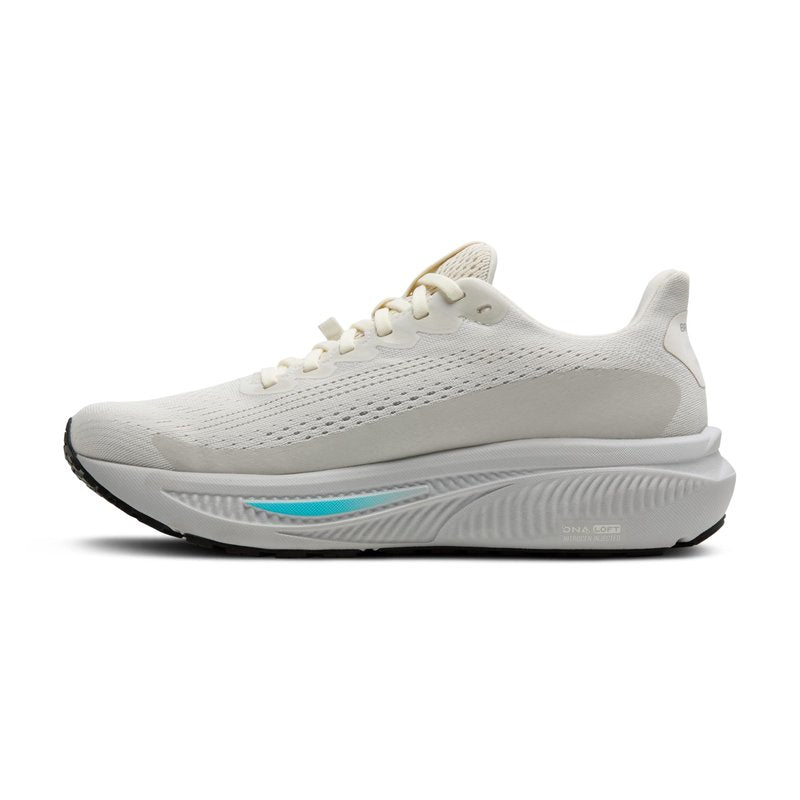 Brooks Women’s Ghost 17 GTX Waterproof Supportive Running & Walking Shoe - Coconut/Oyster/Blue - 9.5 Medium