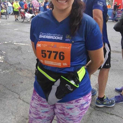 AiRunTech Running Hydration Belt with Water Bottle Holder,Hiking Fanny Pack for Phone and Wallet,Running Bag Runners Essentials Accessories Marathon Triathlon Walking Jogging Gear Gift