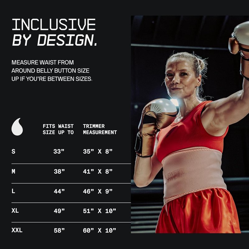 Sweet Sweat Waist Trimmer - Premium Fitness Band for Enhanced Sweat | Unisex Core Series