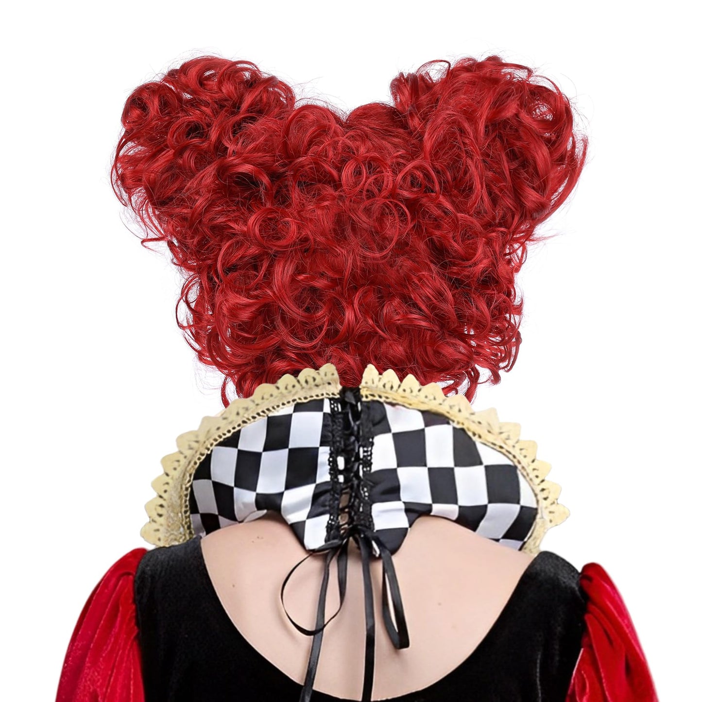 MUPUL Halloween Costume Wigs For Women (Red/Queen)