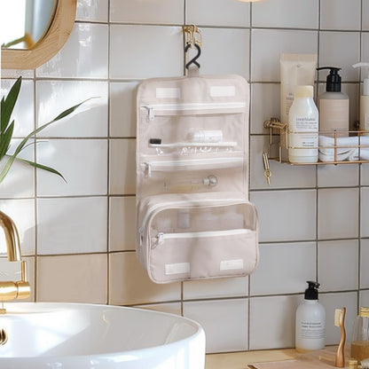 Easortm Packing Cubes for Travel - 9 Set Large Travel Cubes Luggage Organizer Bags Set With Laundry Bags/Shoe Bag/Toiletry Bag (Beige)