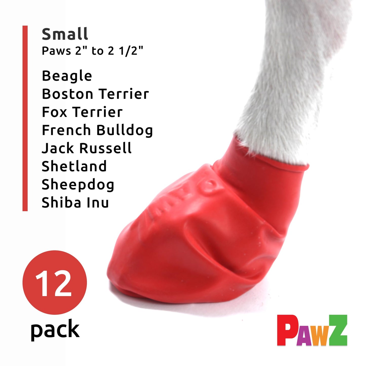 Pawz Dog - Red Dog Boots