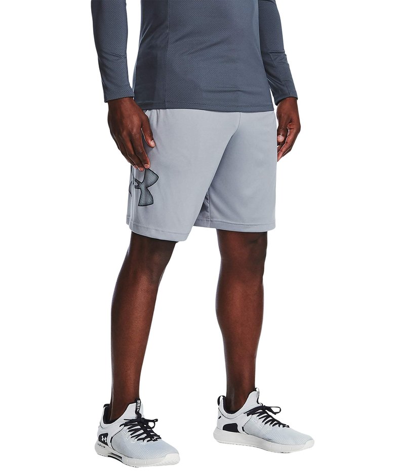 Under Armour Men's Tech Graphic 10" Shorts, Steel (035)/Black, 4X-Large Tall