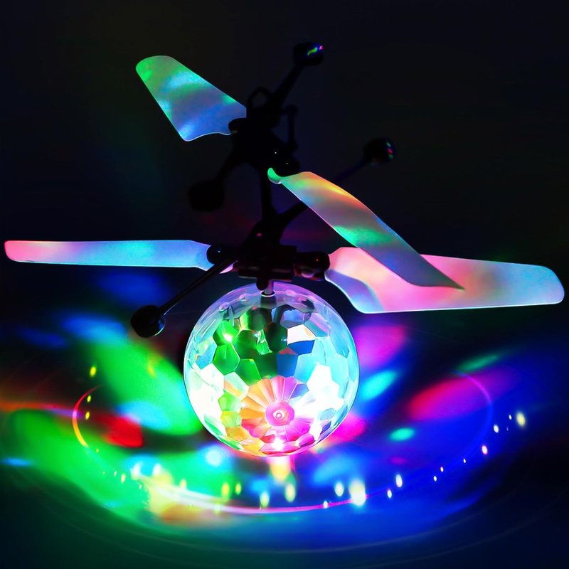 Flying Orb Ball - 2 Pack LED Glowing Orbiter Toy for Kids | Fun Indoor & Outdoor Games for Ages 6-12