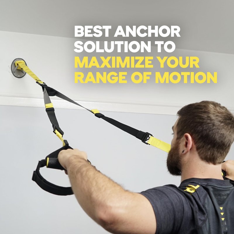 TRX XMount, Mount Bracket for Suspension-Training Straps, Grey
