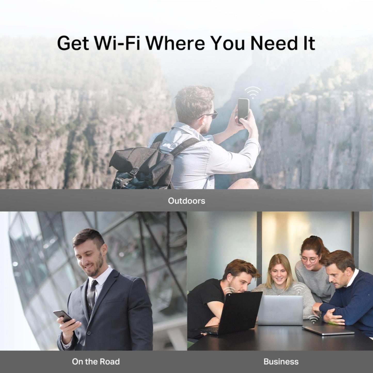 MERCUSYS MT110 Mifi with Free SIM card, 4G router, Travel Mobile Wifi Hotspot, Connects Up to 10 Devices, Rechargeable 2200mAh Battery for 10 hours, Portable Router with Sim Slot, Easy Management
