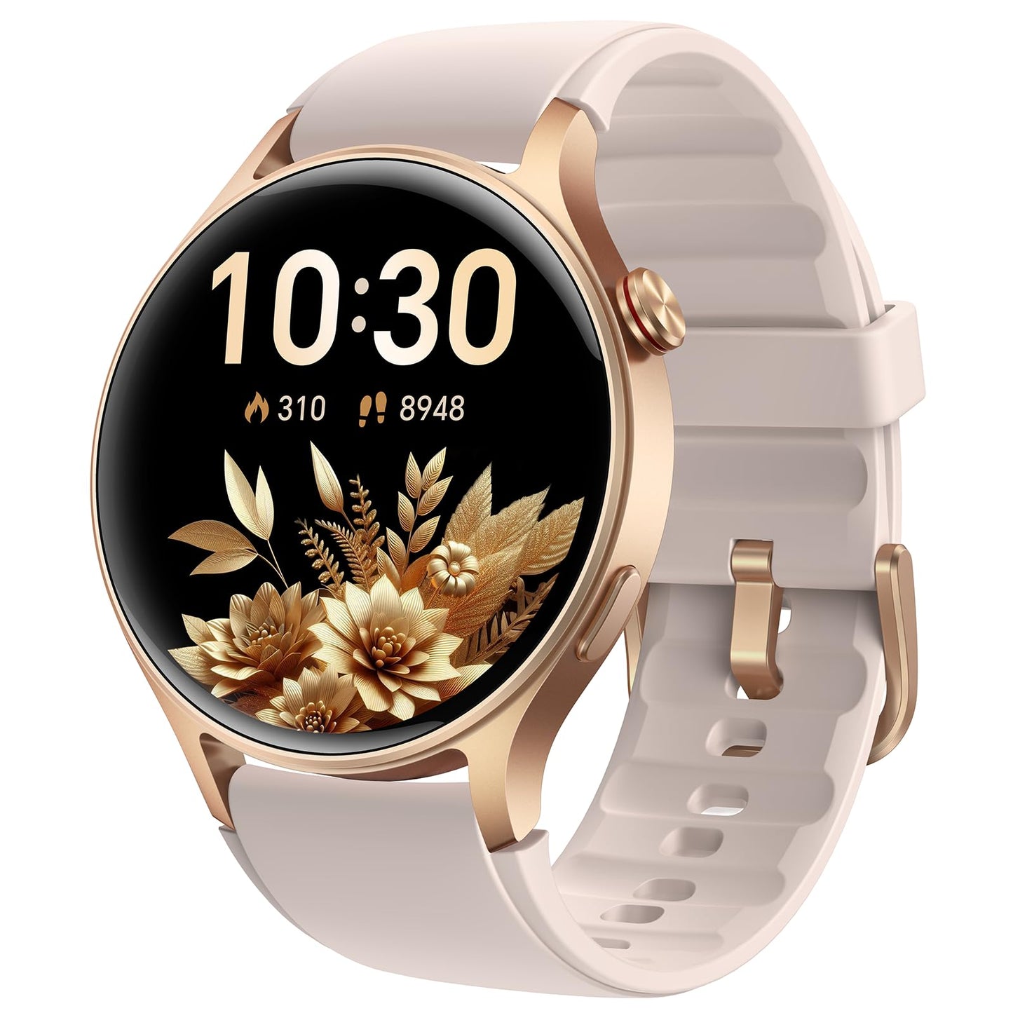 aeac Smart Watch for Women, 1.32'' AMOLED Ultra-Clear Screen Activity Trackers with Heart Rate/Sleep/SpO2 Monitor, Smartwatch for iPhone/Samsung/Android, 110+ Sport Modes 3ATM Waterproof Fitness Watch