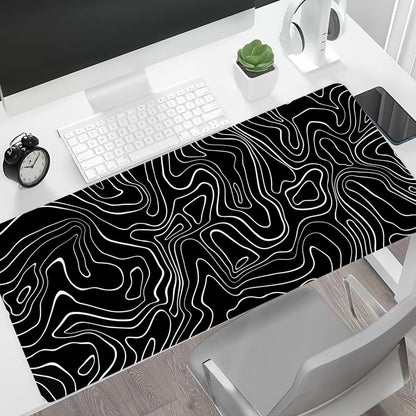 Rcege Large Mouse Pad for Desk - Gaming Mouse Pad with Non-Slip Base Stitched Edges, Desk Mat for Keyboard and Mouse