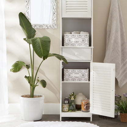 DII Non Woven Polyester Storage Bin, 11x11x5.5-inch, Starburst Gray, 2 Piece